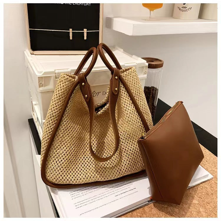 Women's trendy brown bag