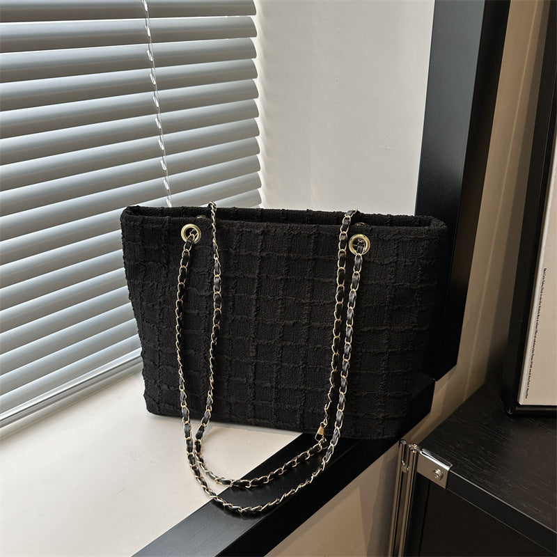 New Versatile Large Capacity Women's Chain Shoulder Bag